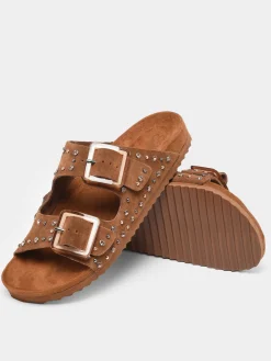 Mules en cuir COLORS OF CALIFORNIA