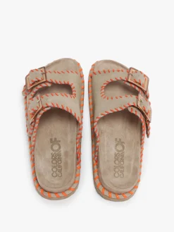 Mules en cuir COLORS OF CALIFORNIA