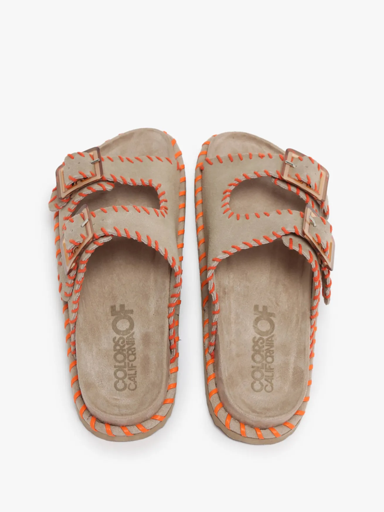 Mules en cuir COLORS OF CALIFORNIA