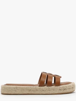Mules en cuir TOMMY HILFIGER