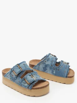 Mules Fusbett platform COLORS OF CALIFORNIA