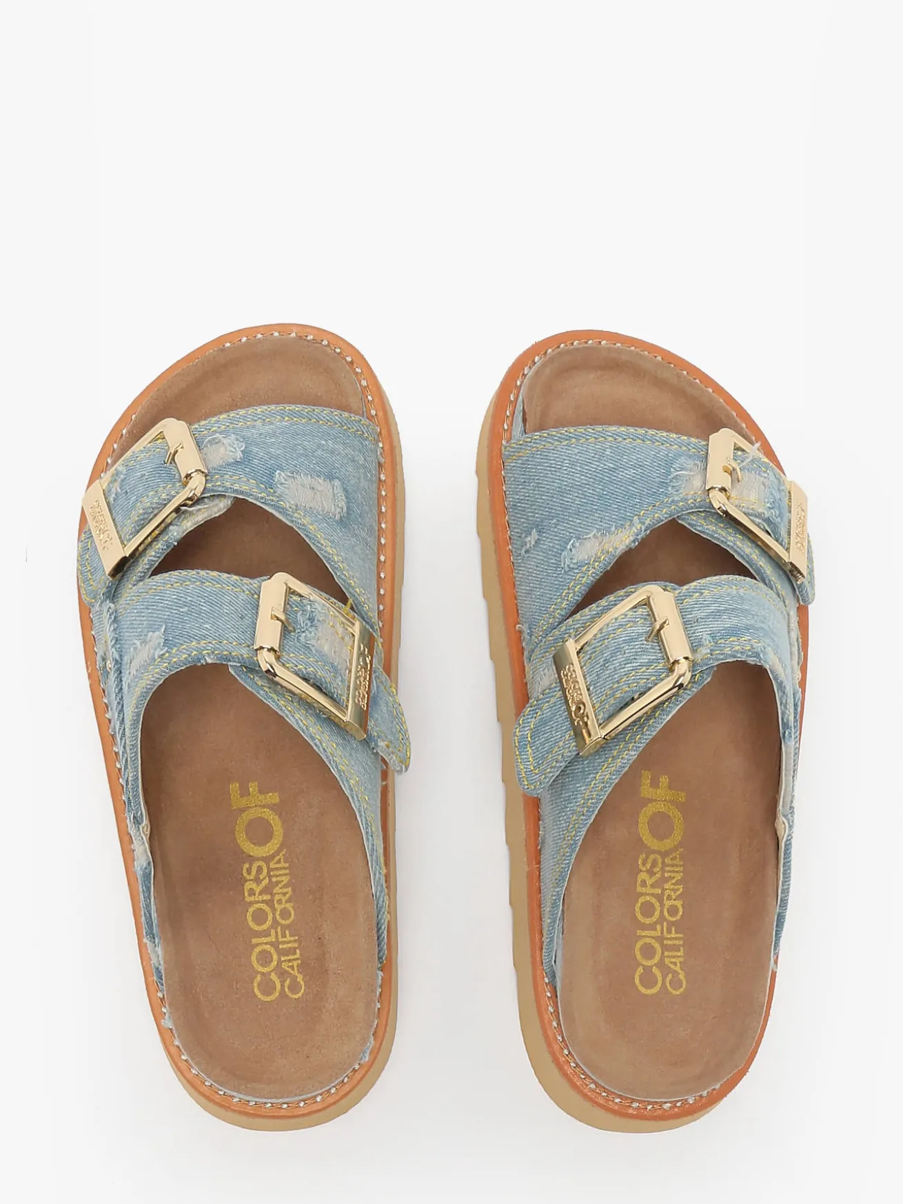 Mules Fusbett platform COLORS OF CALIFORNIA