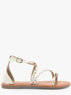 Nu-pieds Diah en cuir LES TROPEZIENNES