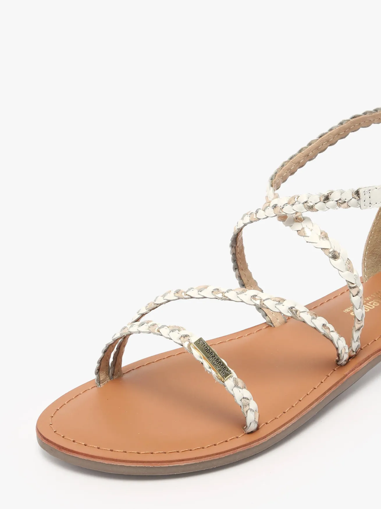 Nu-pieds Diah en cuir LES TROPEZIENNES