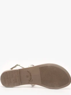 Nu-pieds Diah en cuir LES TROPEZIENNES