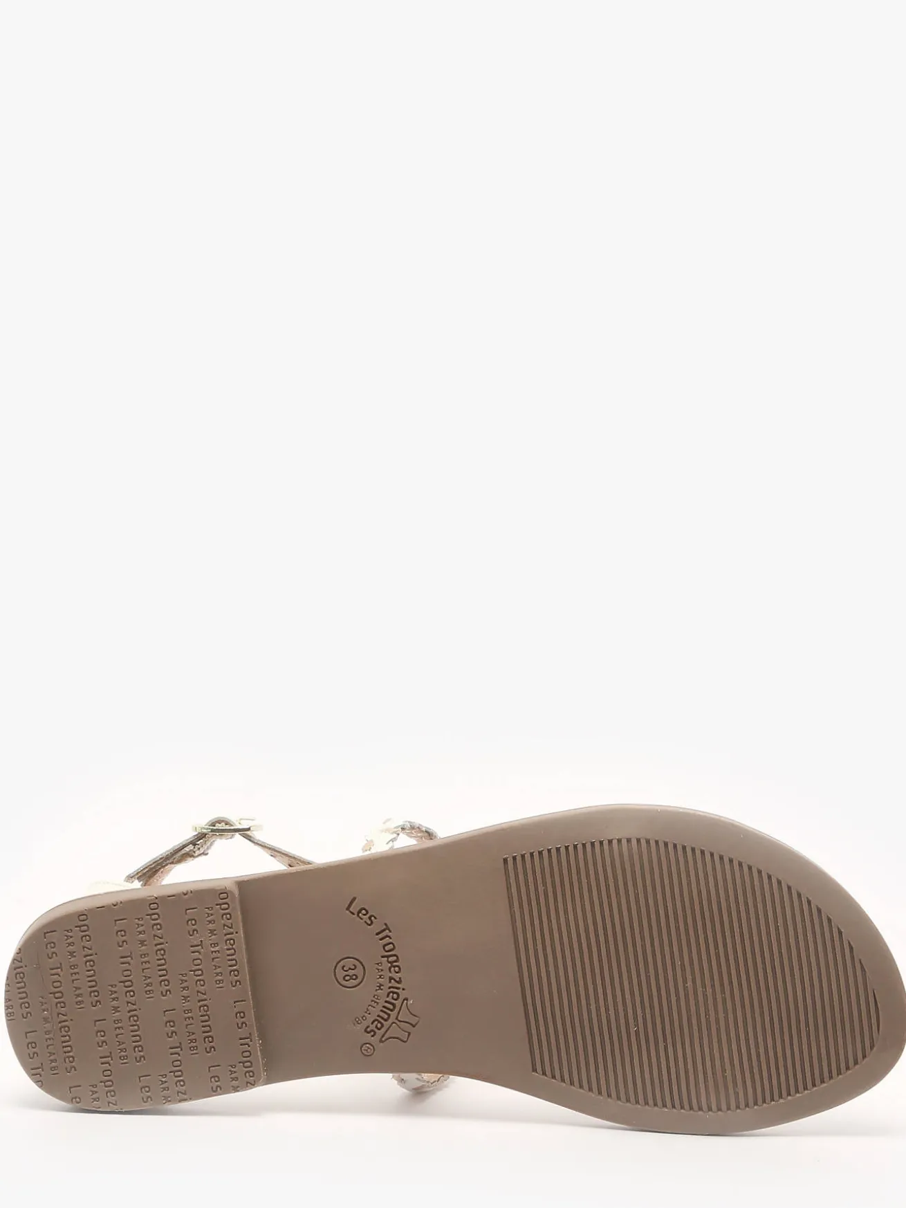 Nu-pieds Diah en cuir LES TROPEZIENNES
