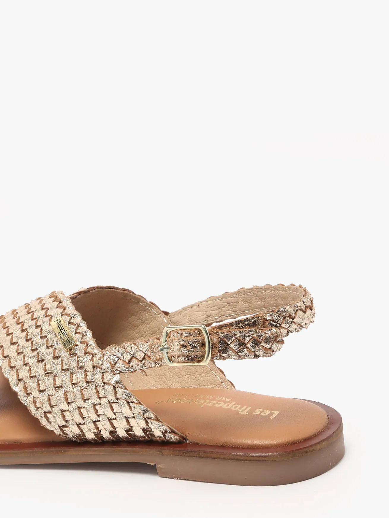 Nu-pieds Doa en cuir LES TROPEZIENNES