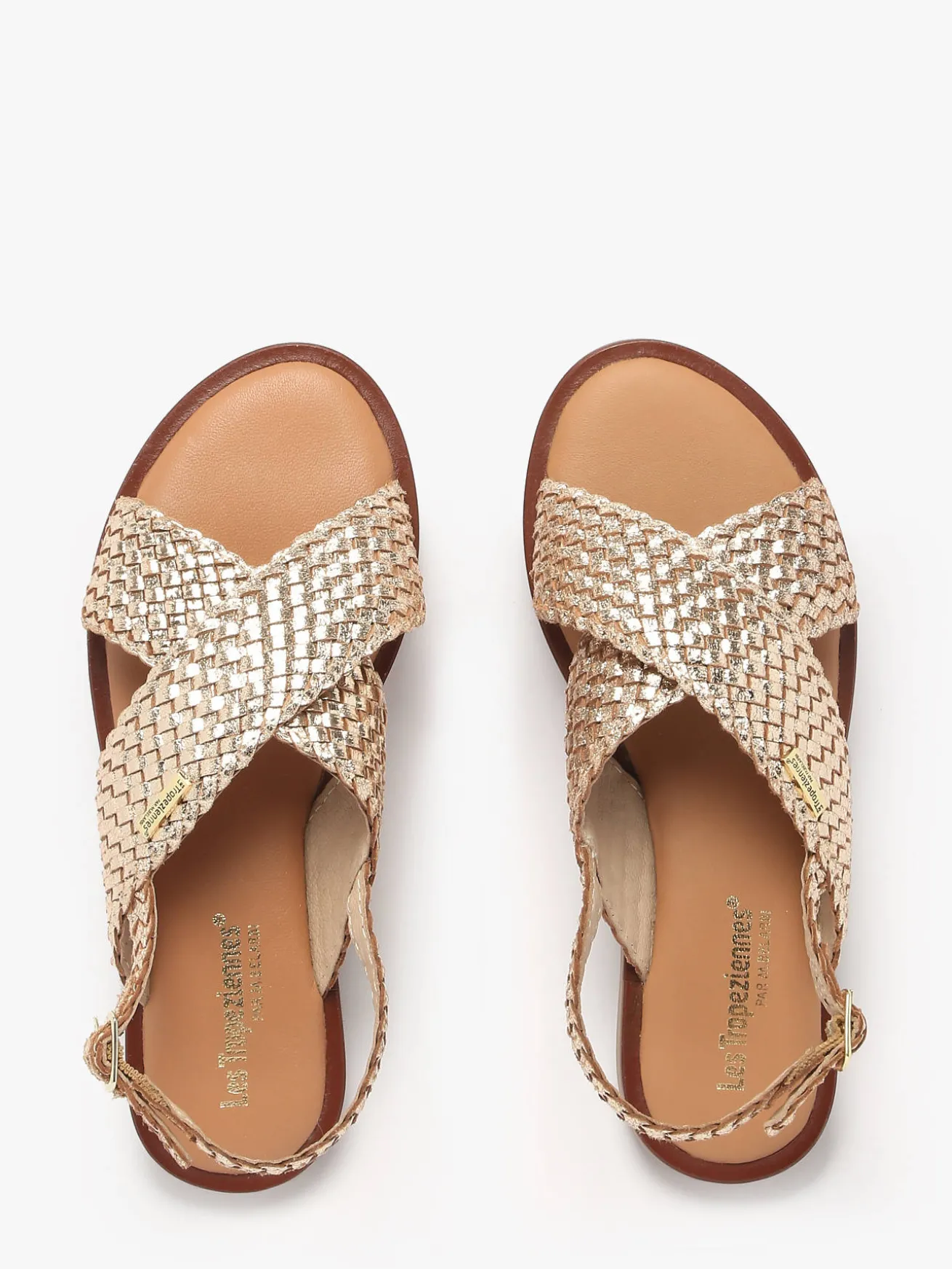 Nu-pieds Doa en cuir LES TROPEZIENNES