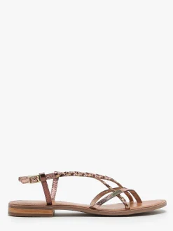 Nu-pieds en cuir LES TROPEZIENNES
