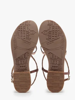 Nu-pieds en cuir LES TROPEZIENNES
