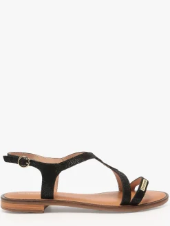Nu-pieds Hastral en cuir LES TROPEZIENNES