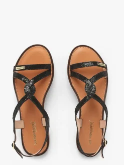Nu-pieds Hastral en cuir LES TROPEZIENNES