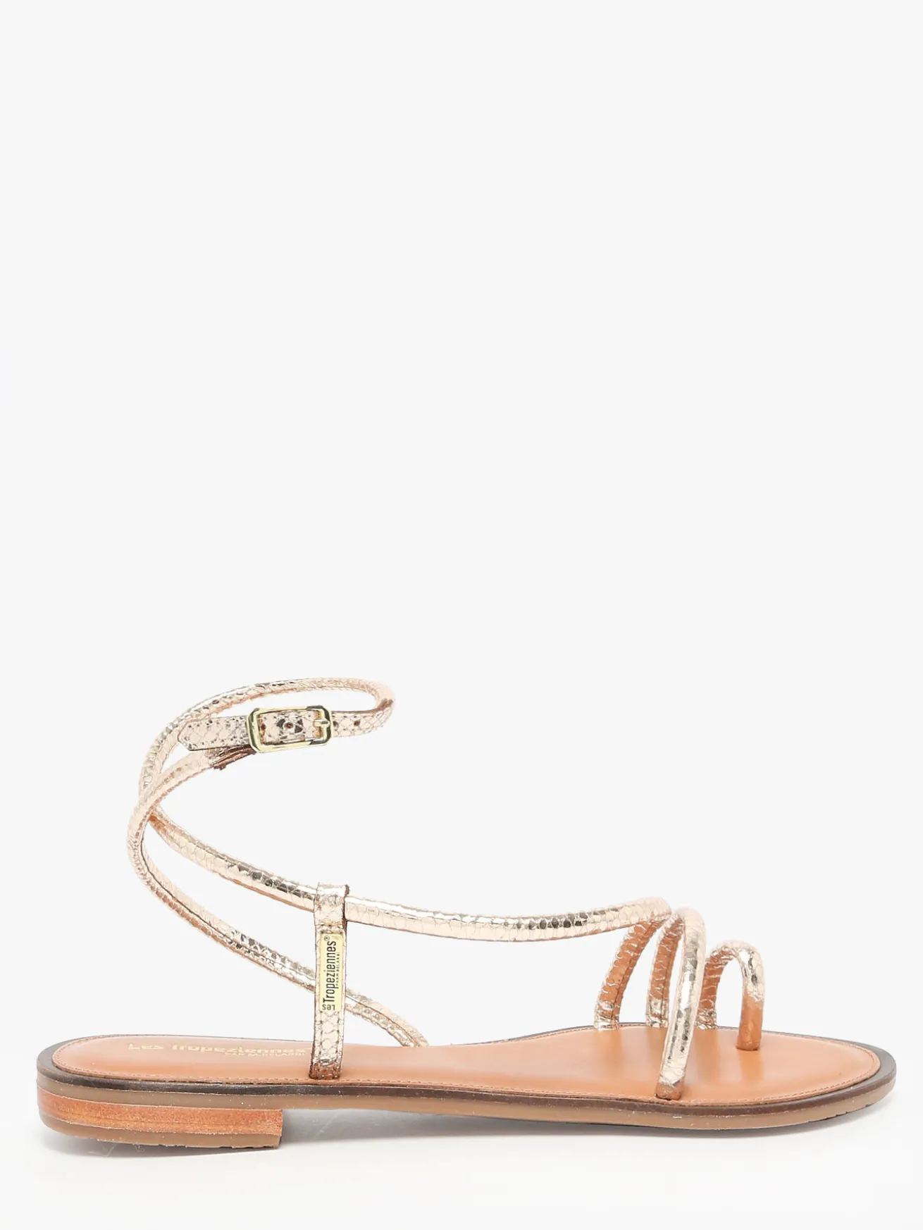 Nu-pieds Hatrio en cuir LES TROPEZIENNES