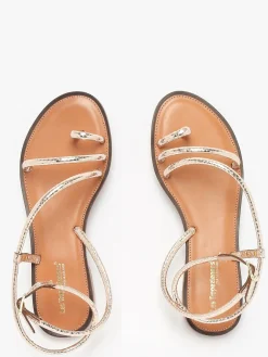 Nu-pieds Hatrio en cuir LES TROPEZIENNES