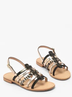 Nu-pieds Havagum en cuir LES TROPEZIENNES