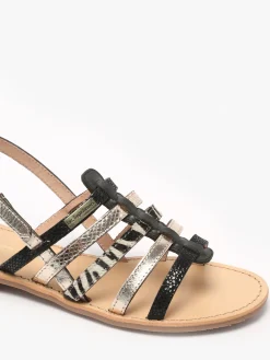 Nu-pieds Havagum en cuir LES TROPEZIENNES