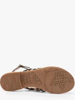 Nu-pieds Havagum en cuir LES TROPEZIENNES
