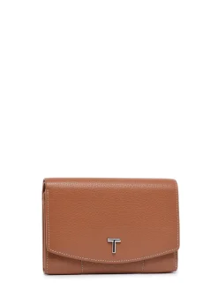 Petit portefeuille zippé Romy cuir LE TANNEUR