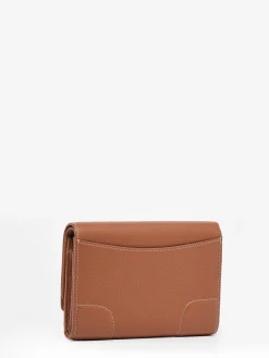 Petit portefeuille zippé Romy cuir LE TANNEUR