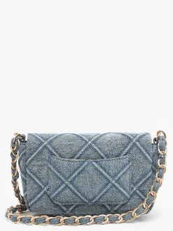 Petit sac bandoulière Moon en denim VANESSA BRUNO