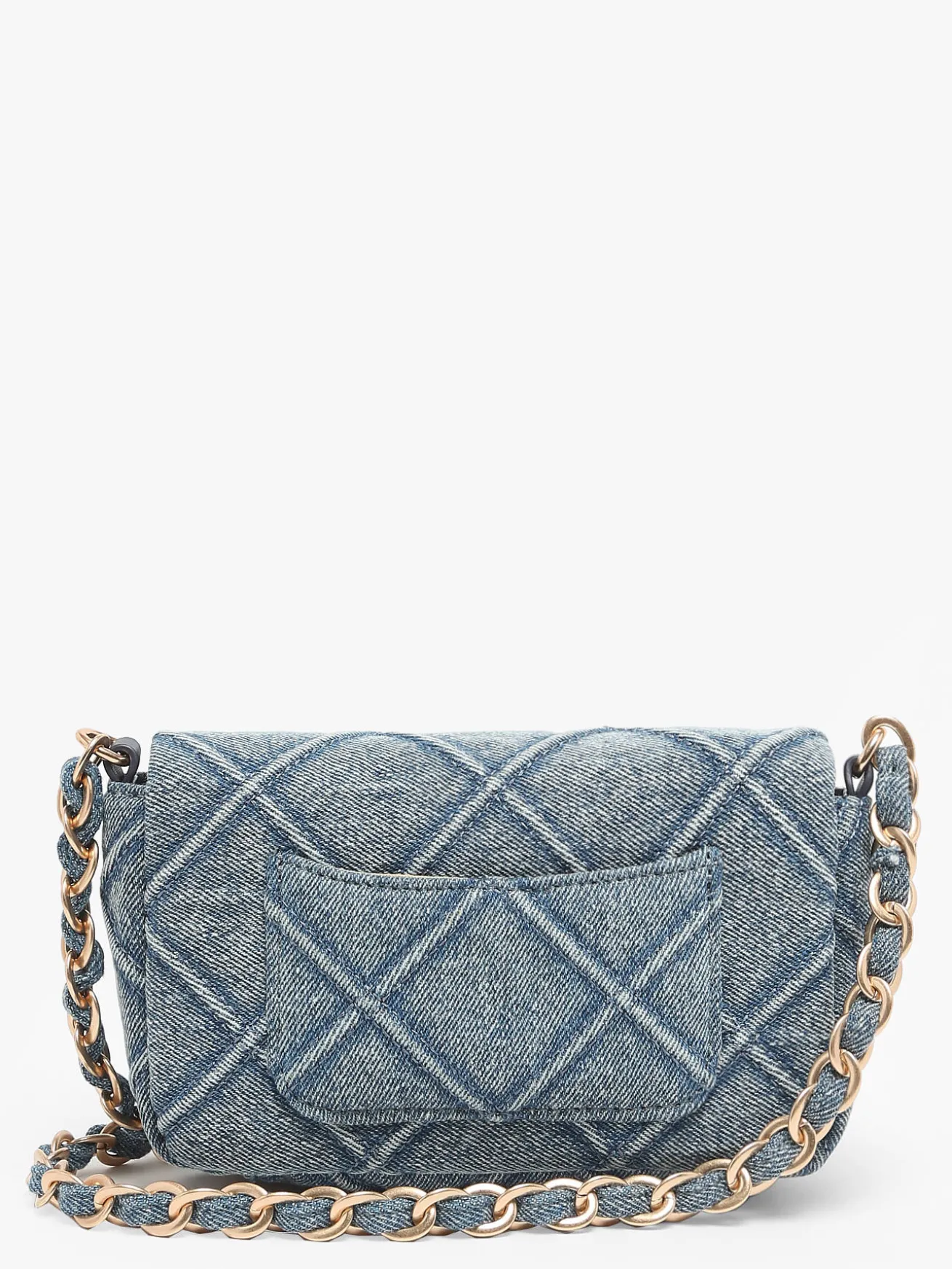 Petit sac bandoulière Moon en denim VANESSA BRUNO
