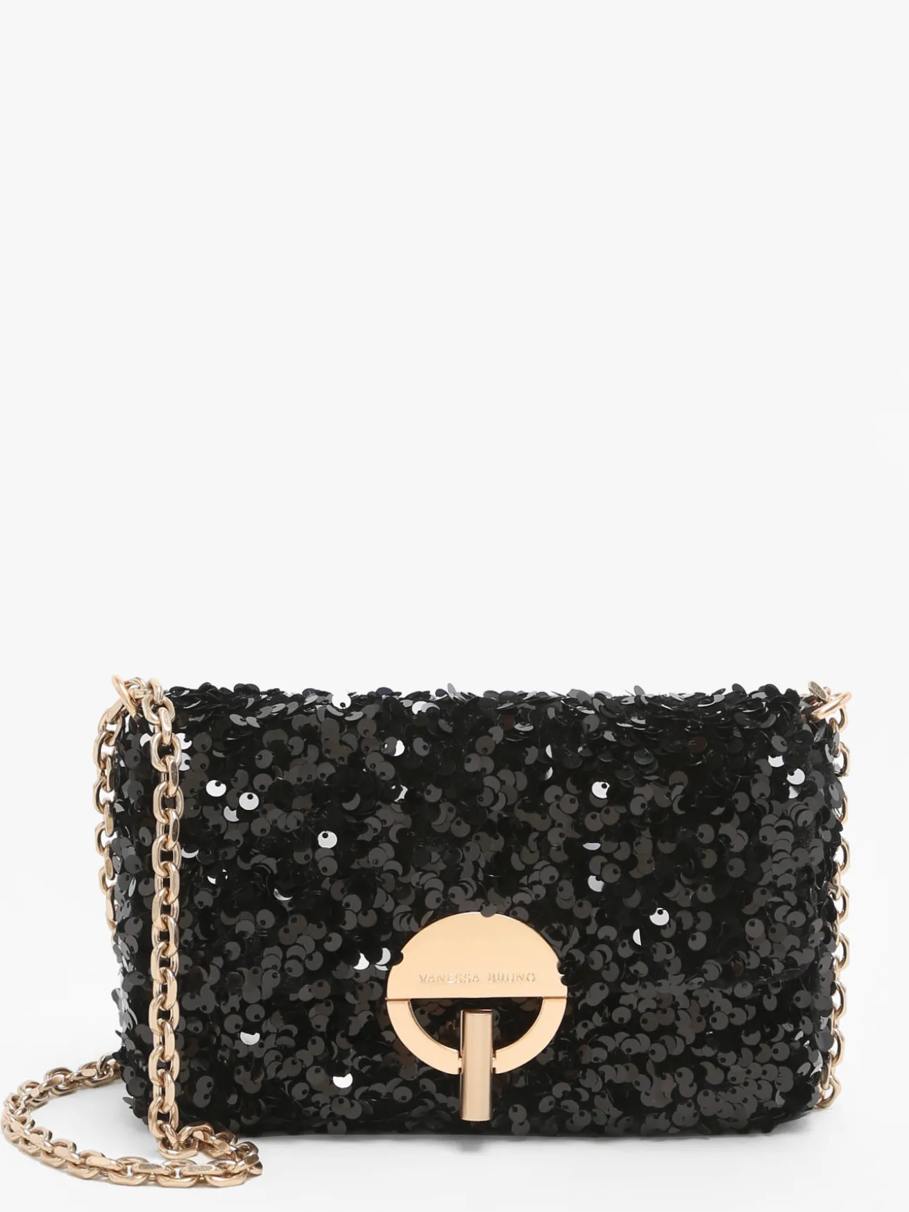 Petit sac bandoulière Moon à sequins VANESSA BRUNO