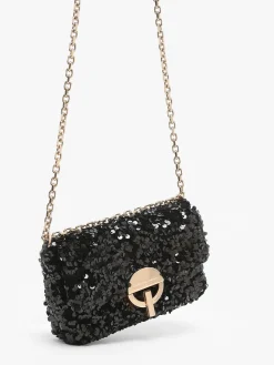 Petit sac bandoulière Moon à sequins VANESSA BRUNO