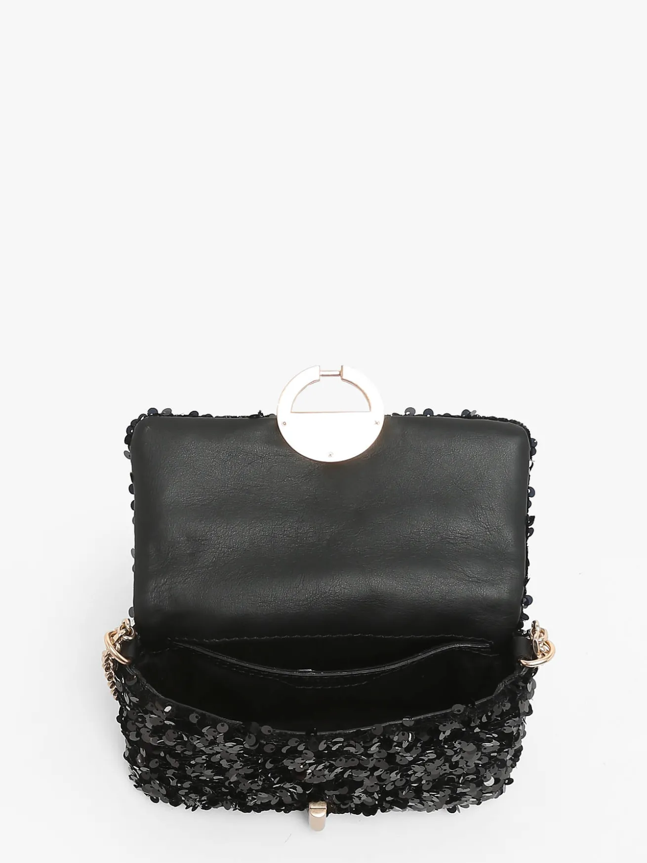 Petit sac bandoulière Moon à sequins VANESSA BRUNO