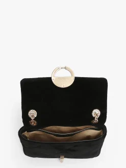 Petit sac bandoulière Moon en velours VANESSA BRUNO
