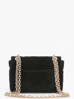 Petit sac bandoulière Moon en velours VANESSA BRUNO