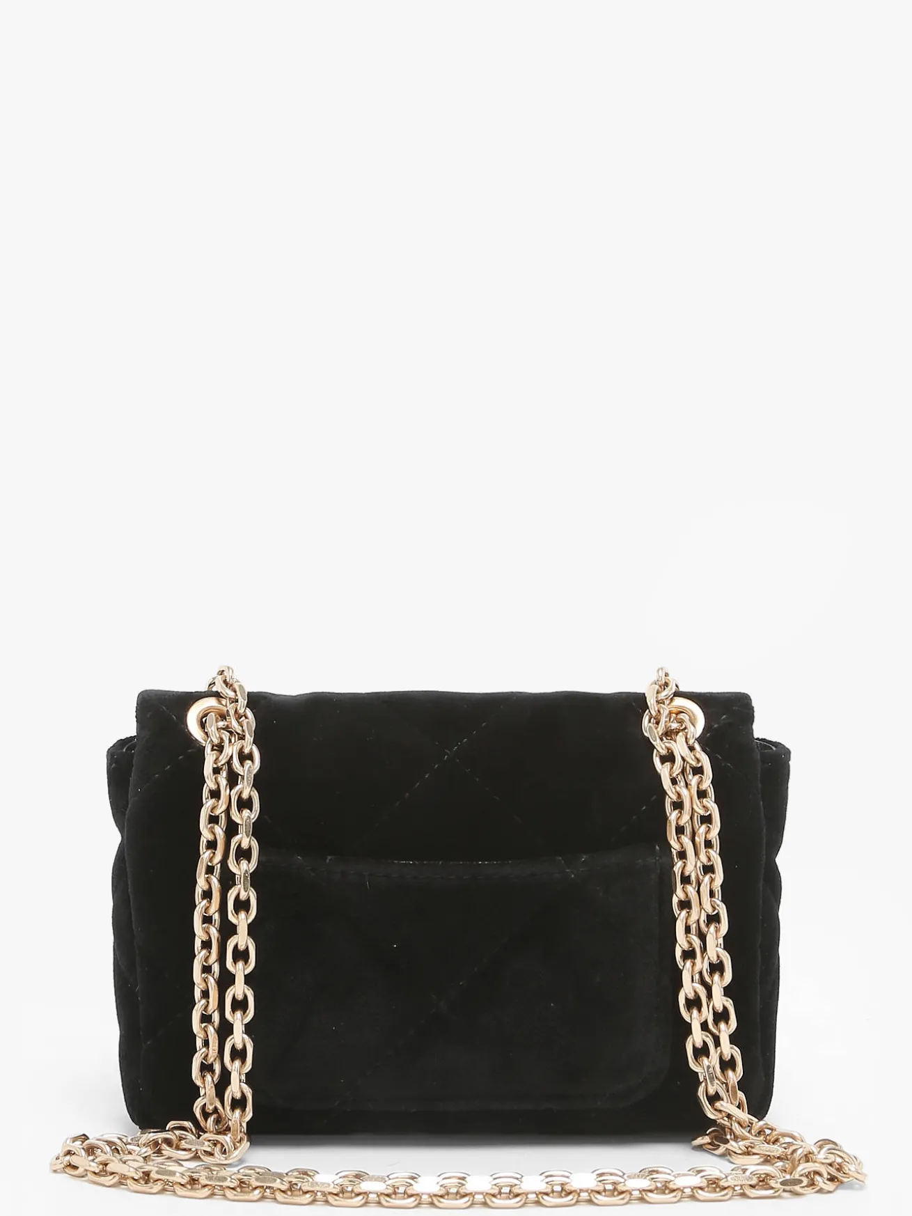 Petit sac bandoulière Moon en velours VANESSA BRUNO