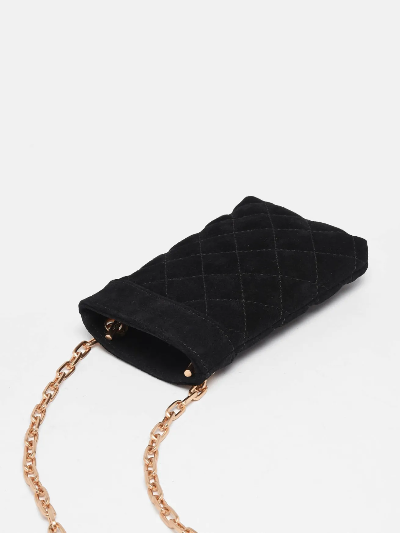 Pochette de téléphone Moon cuir suède VANESSA BRUNO