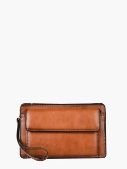 Pochette homme 2 compartiments cuir Crosta ETRIER