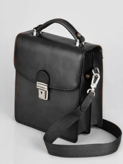 Pochette homme Crosta 2 compartiments cuir ETRIER