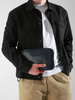 Pochette homme Flandres cuir ETRIER
