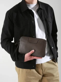 Pochette homme Flandres cuir ETRIER