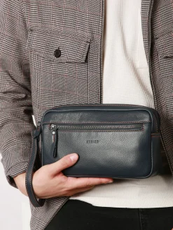 Pochette homme Foulonné cuir ETRIER
