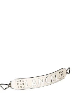Poignée amovible Ninon Studs cuir LANCEL