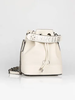 Poignée amovible Ninon Studs cuir LANCEL