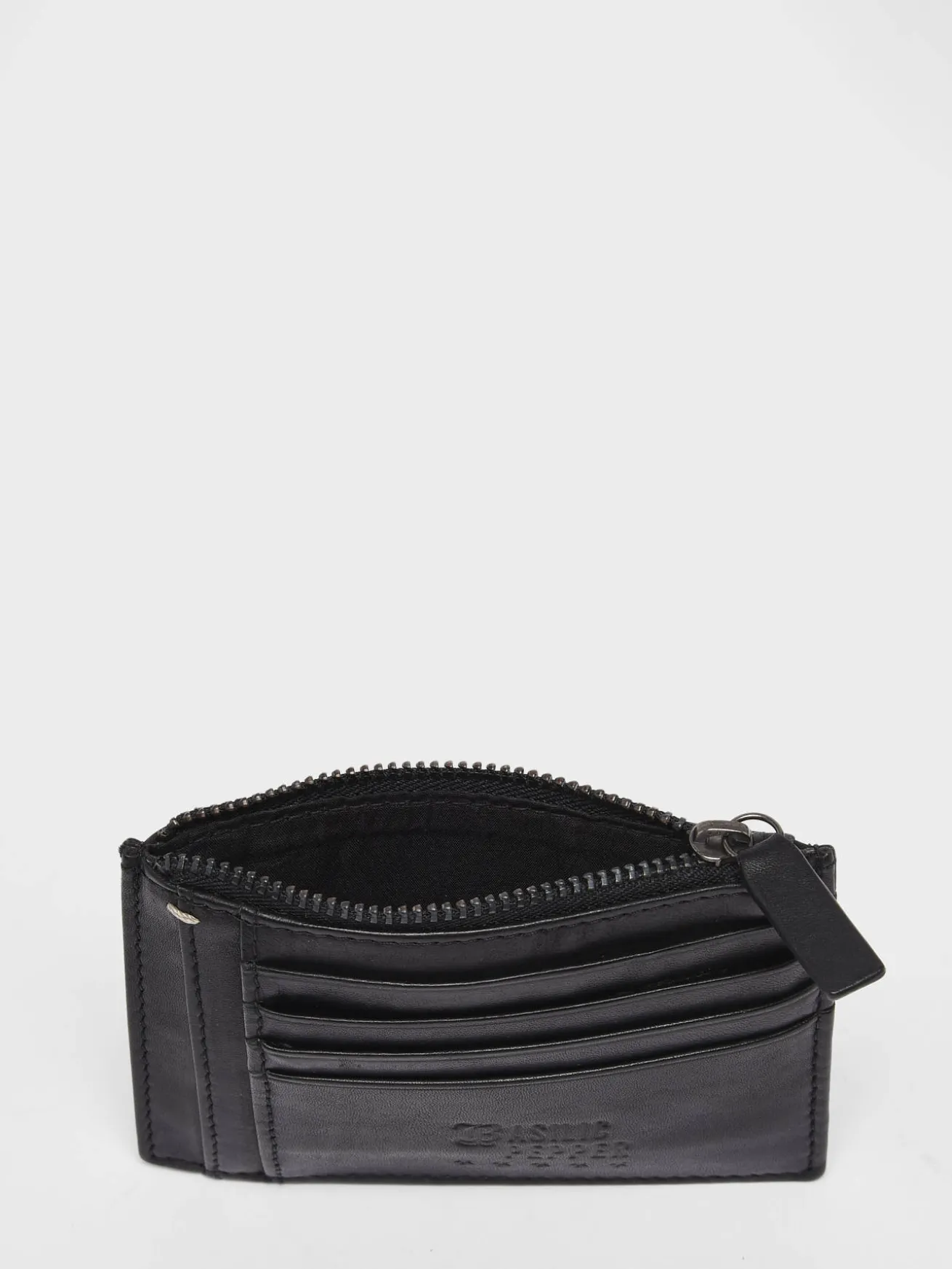 PORTE CARTES PORTE MONNAIE cuir BASILIC PEPPER