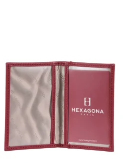PORTE CARTES Soft cuir HEXAGONA