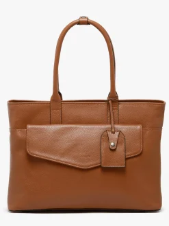 Porte documents Flandres 3 compartiments + PC 15'' cuir ETRIER