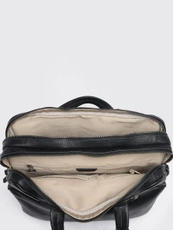 Porte documents (main) et sac à dos Foulonné cuir ETRIER