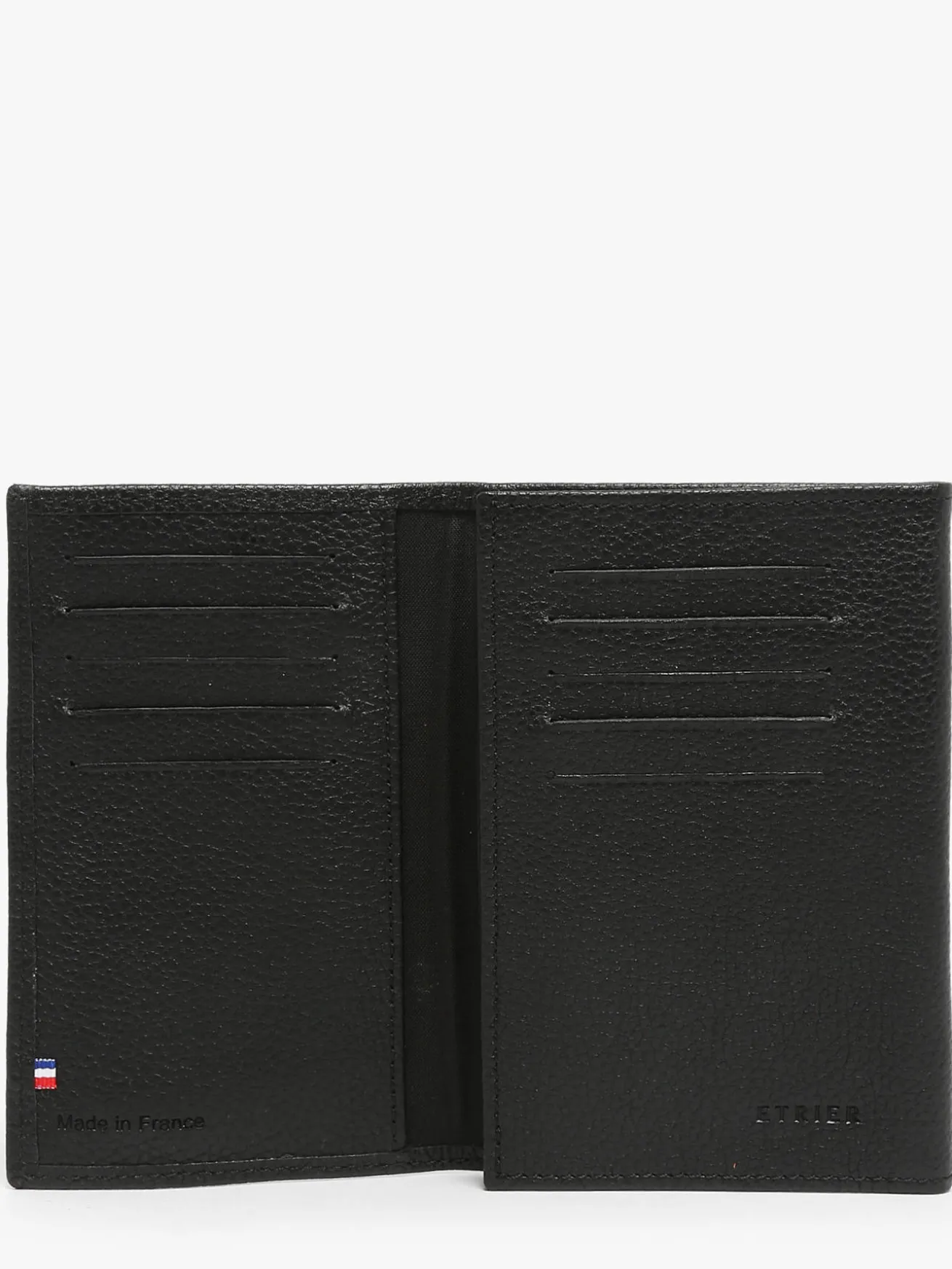 Porte papiers Madras cuir ETRIER