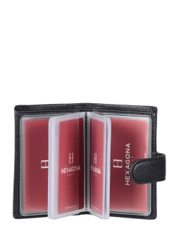 Porte-cartes cuir HEXAGONA