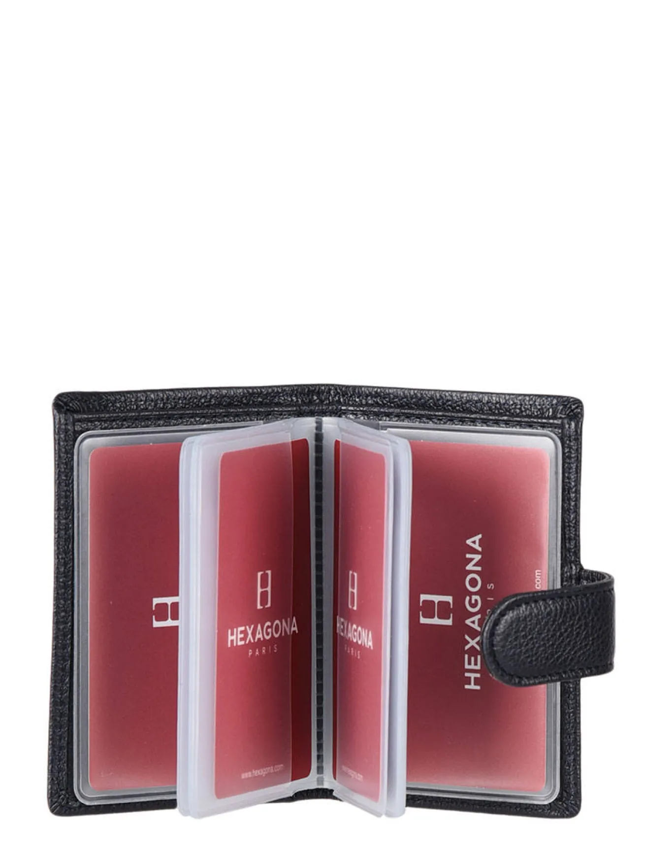 Porte-cartes cuir HEXAGONA