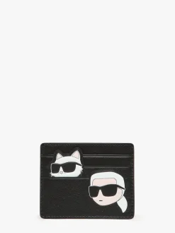 Porte-cartes cuir KARL LAGERFELD