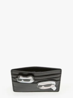 Porte-cartes cuir KARL LAGERFELD