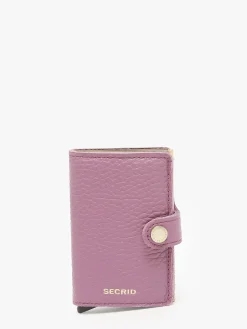 Porte-cartes cuir SECRID