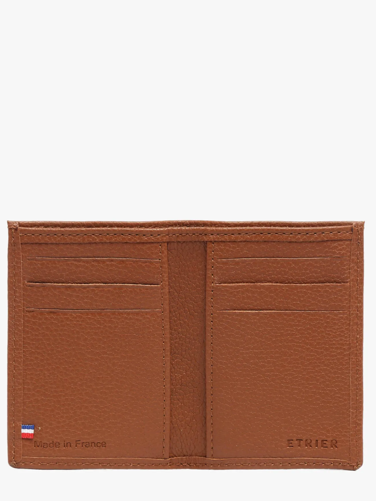 Porte-cartes Madras cuir ETRIER